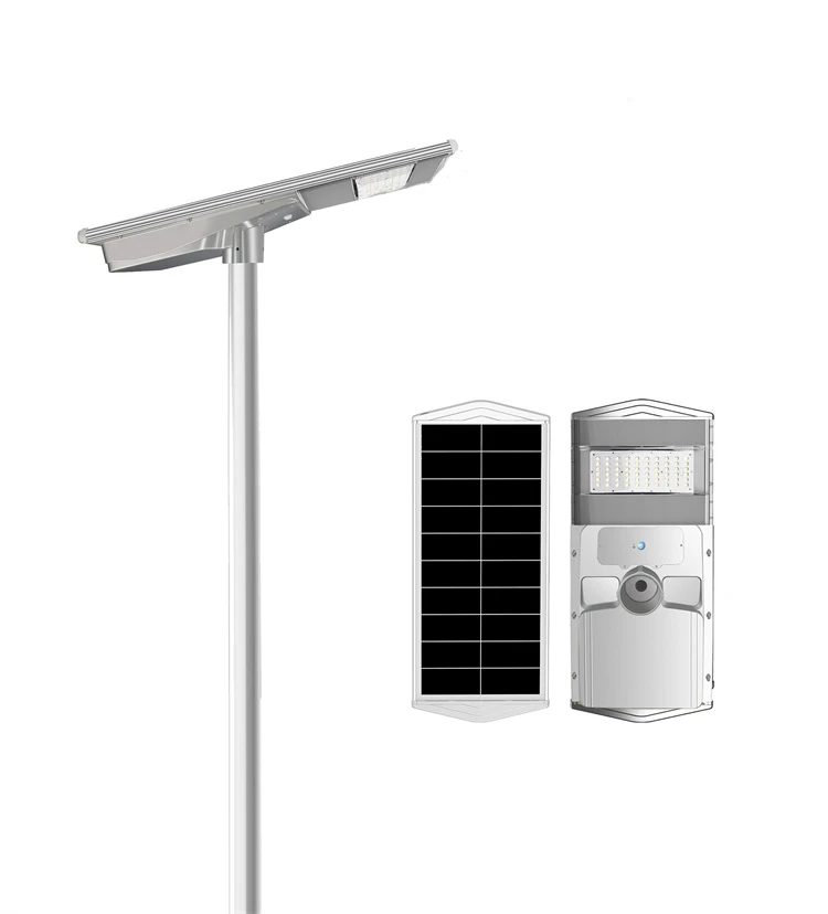 30Watt Yüksek Kaliteli Hepsi Bir Arada Güneş Enerjili Sokak Lambası